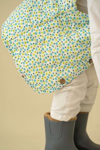 Kirazkids Star Pattern Plush Baby Vest
