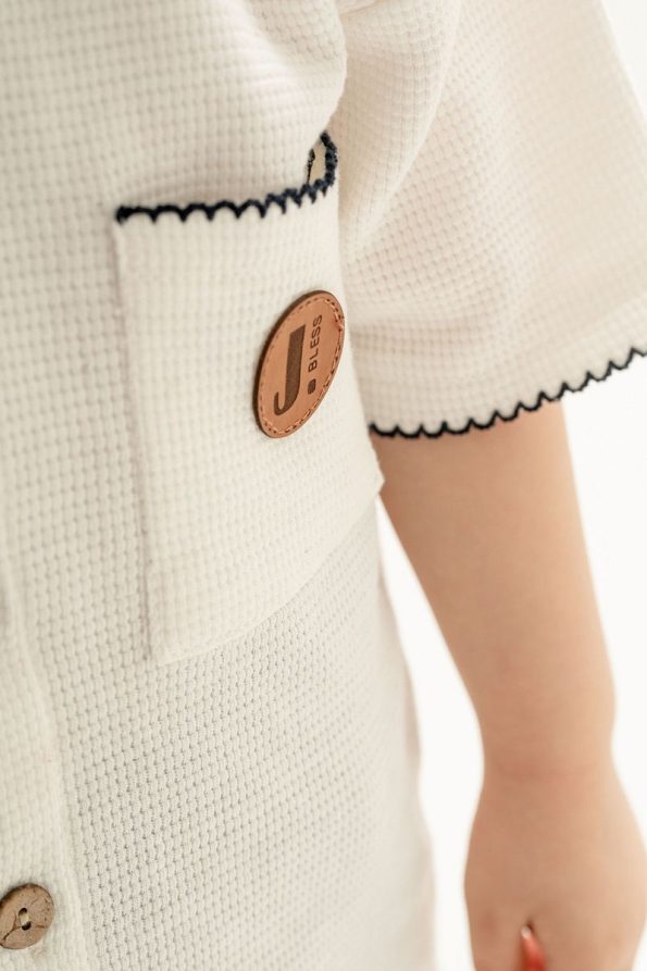 JNF Kids Boys Waffle Two-Piece Set