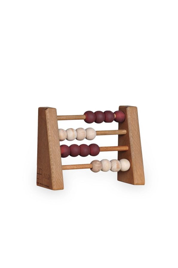 ALGWOOD Natural Wooden Abacus Toy