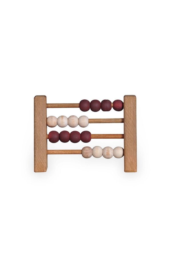 ALGWOOD Natural Wooden Abacus Toy