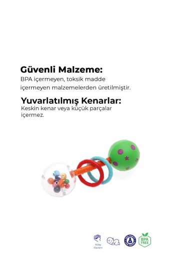 Galaxy Rattle for Babies and Toddlers