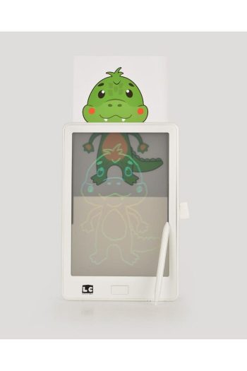 Let's Be Child 10 Inch Transparent LCD Digital Drawing Tablet - White