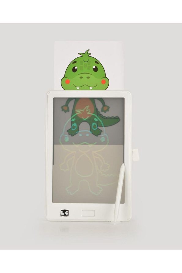 Let's Be Child 10 Inch Transparent LCD Digital Drawing Tablet - White