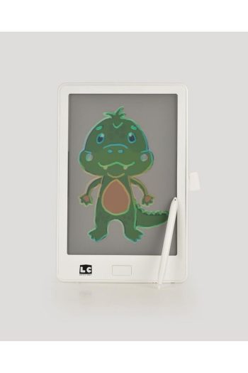 Let's Be Child 10 Inch Transparent LCD Digital Drawing Tablet - White
