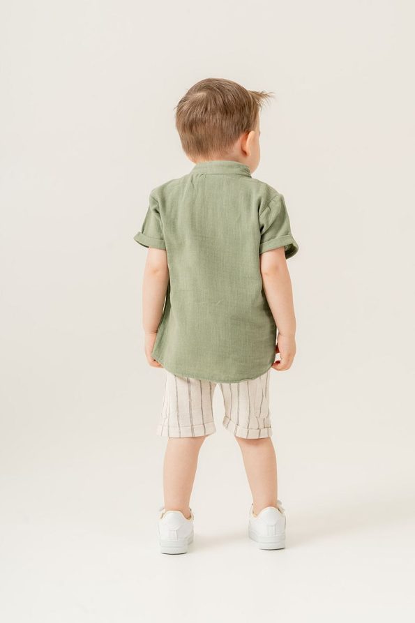 JNF Kids Boys' Baby and Toddler Side-Button 2-Piece Set