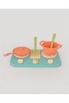 Turquoise Toy Kitchen Set