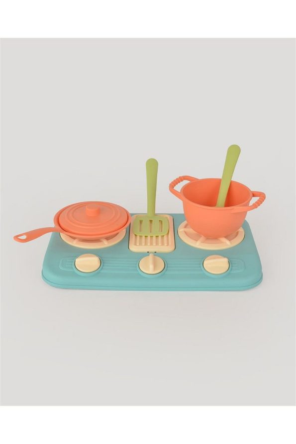 Turquoise Toy Kitchen Set
