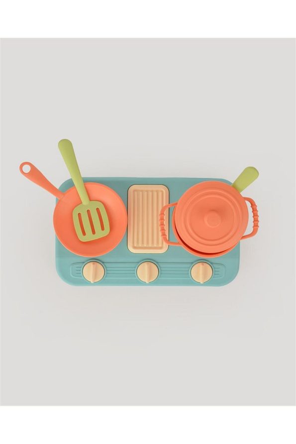 Turquoise Toy Kitchen Set