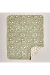 Bella Maison Dino Cotton Baby Blanket Olive Green (100X120 CM)