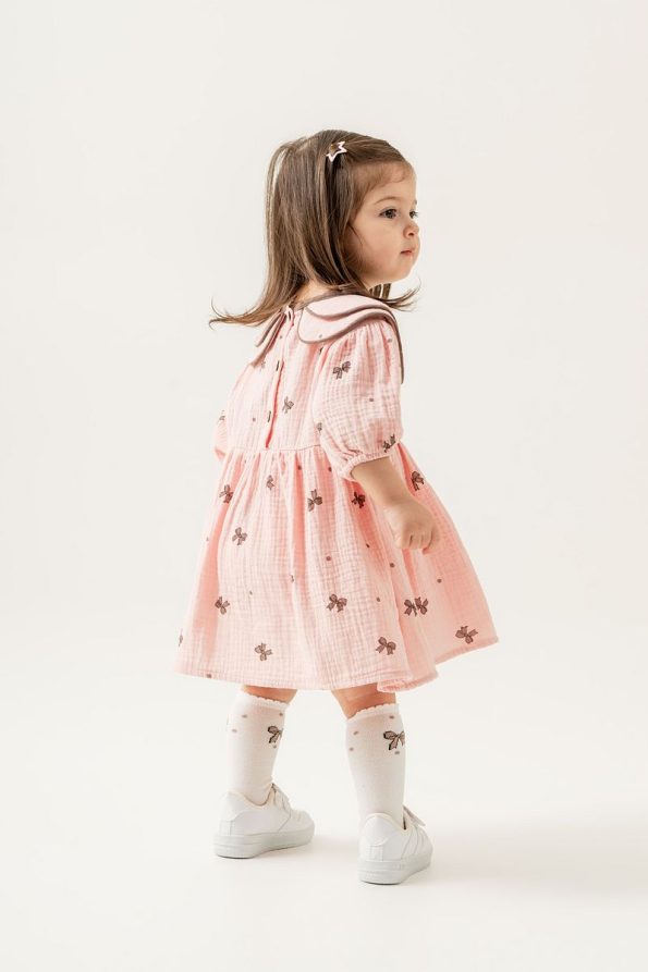 JNF Kids Girls Summer Dress with Bow