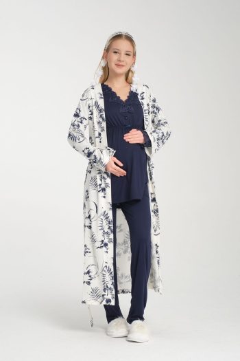 Effortt Venera Elegant Maternity Pajama Set for New Moms