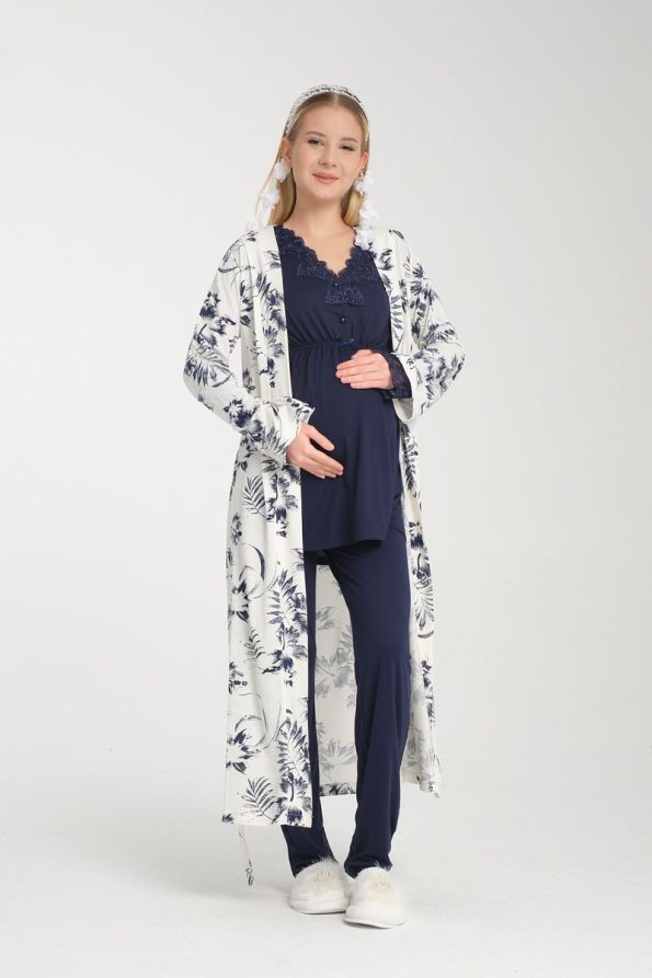 Effortt Venera Elegant Maternity Pajama Set for New Moms