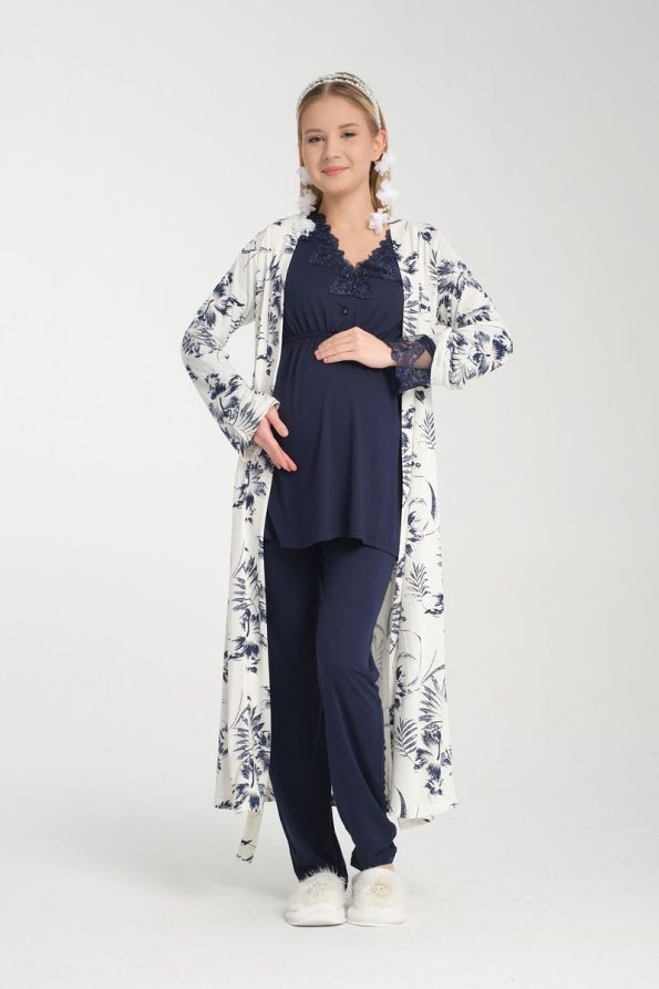 Effortt Venera Elegant Maternity Pajama Set for New Moms
