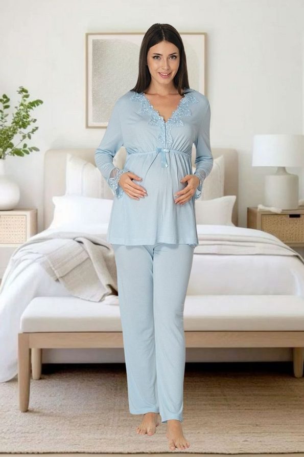 Effortt Venera Maternity Elegant Pajama Set