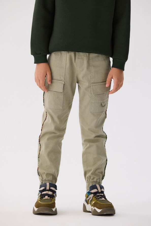 Nebbati Bg Store Boys Beige Trousers