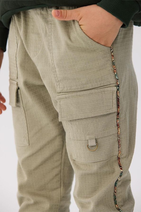 Nebbati Bg Store Boys Beige Trousers