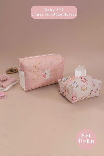 Pazar Kapısı Baby 2-Piece Diaper Bag Organizer