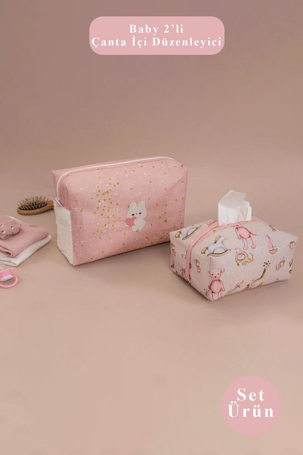 Pazar Kapısı Baby 2-Piece Diaper Bag Organizer