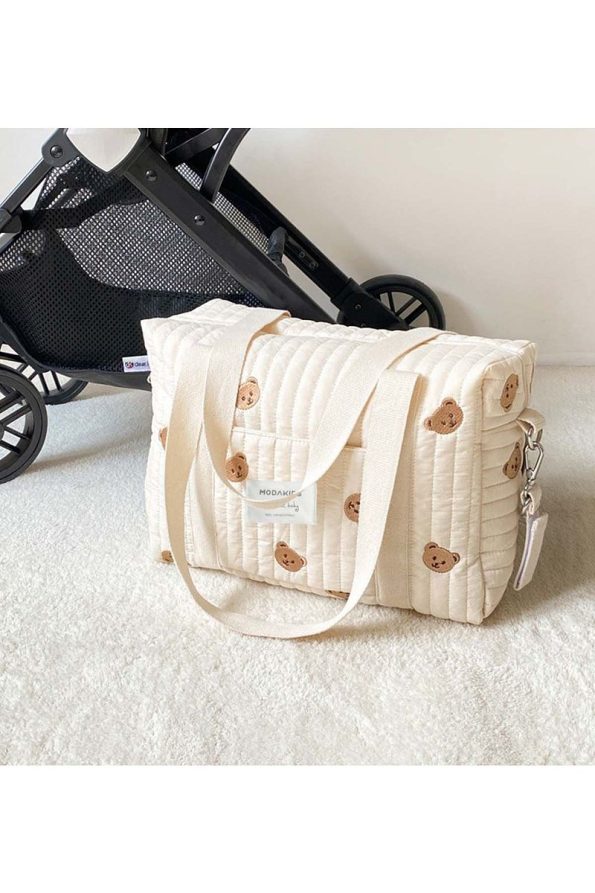 Modakids Quilted Waterproof Stroller Organizer Bag