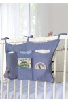 Joyous Mom Kids Crib Side Organizer with 6 Pockets