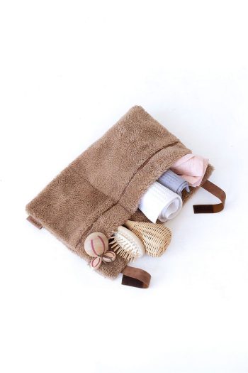 HAMUR Practical Hanging Organizer for Baby Stroller Beige