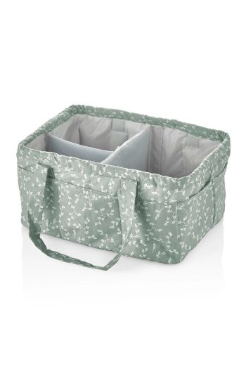 Babyjem Foldable Bag Mother & Baby Organizer Green Flower