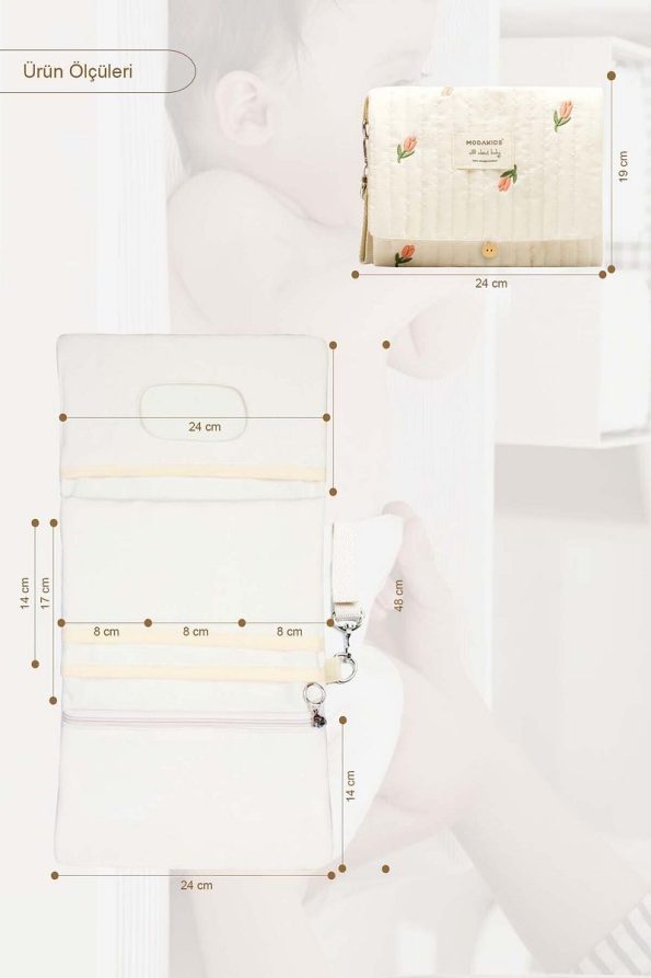 Modakids Waterproof Multi-Purpose Baby Changing Bag Organizer