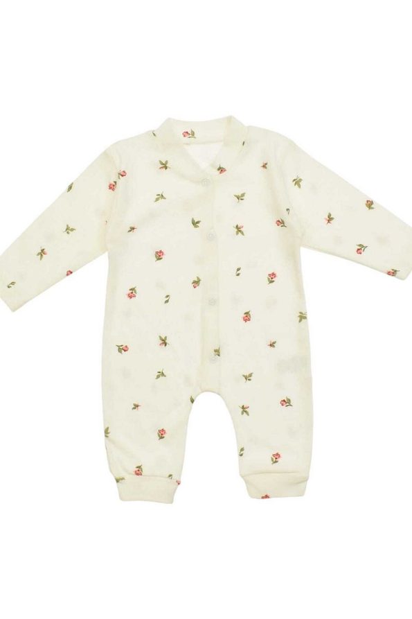 Dynamic Kids Girls Baby Tulip Printed Snap Newborn Bodysuit 100% Cotton Stretchy 1-3-6 Months