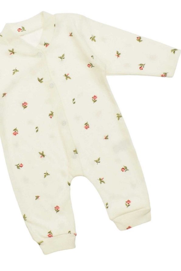 Dynamic Kids Girls Baby Tulip Printed Snap Newborn Bodysuit 100% Cotton Stretchy 1-3-6 Months