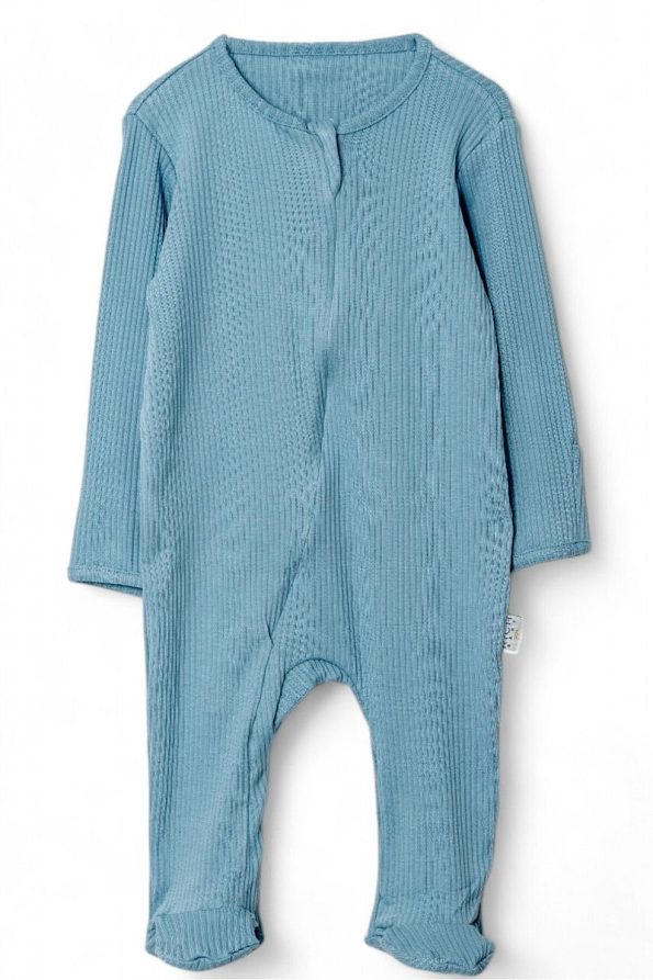 VOY KIDS Baby Fleece Zippered Jumpsuit