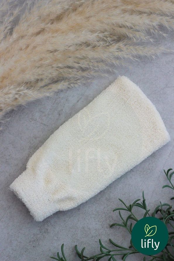 Lifly 100% Natural Cotton Baby Bath Mitten
