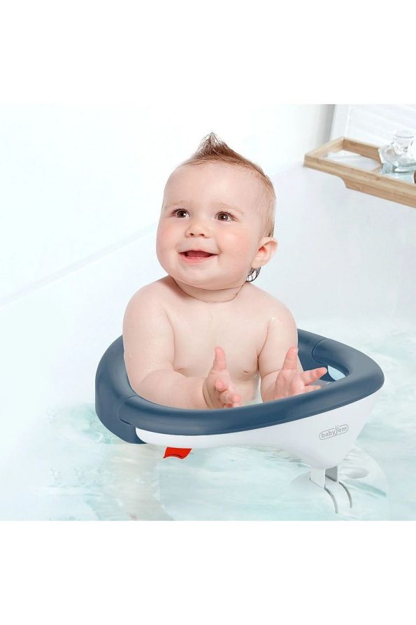 Babyjem Side-Opening Bath & Feeding Seat Indigo