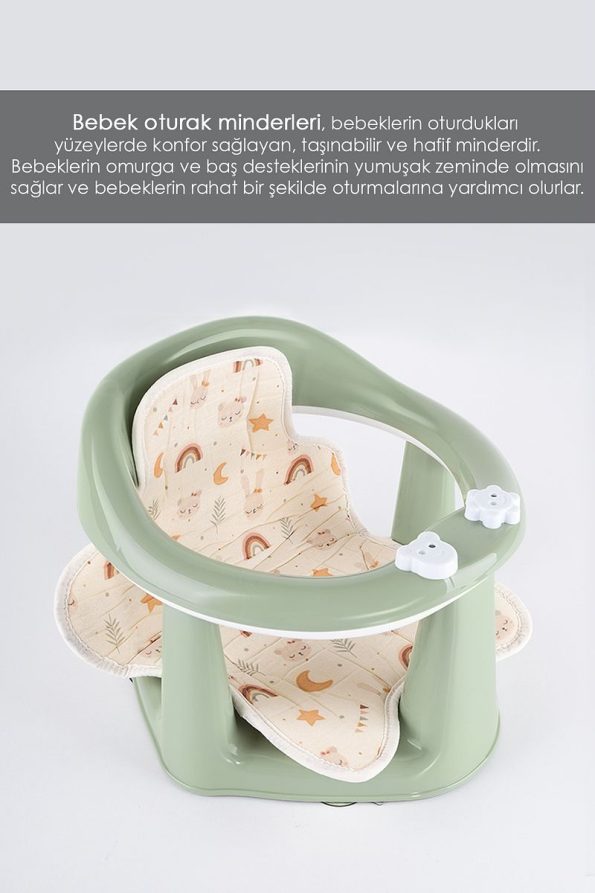 Meleni Baby Star Shaped Baby Seat Cushion - Washable Baby Seat Pad
