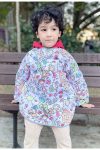Yorni 4-7 Years Family Waterproof Machine Washable Long Sleeve Children's Activity Painting Apron