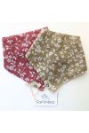 100% Cotton Certified Baby Muslin Bibs and Scarves Set