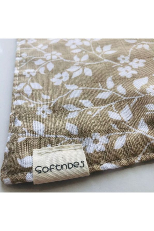 100% Cotton Certified Baby Muslin Bibs and Scarves Set