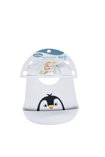 Sevi Baby Patterned Silicone Bib