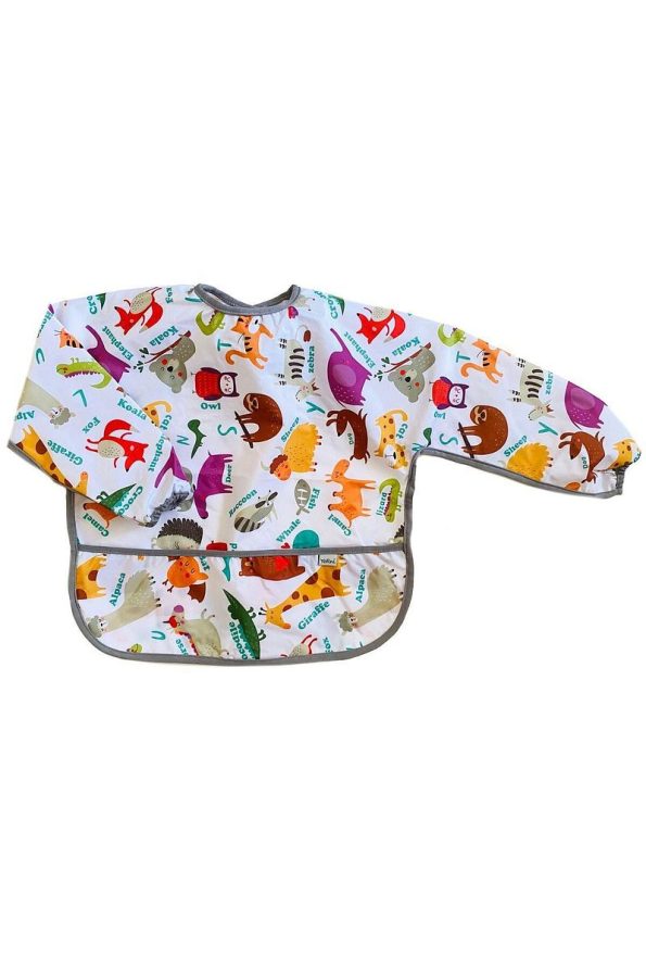 Yorni Waterproof Long Sleeve Baby Bib
