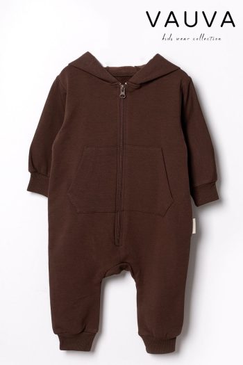Vauva Unisex Baby Toddler Long Sleeve Seasonal Hooded Romper