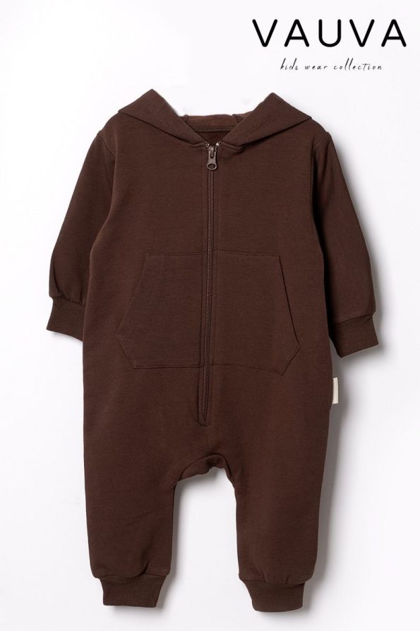 Vauva Unisex Baby Toddler Long Sleeve Seasonal Hooded Romper
