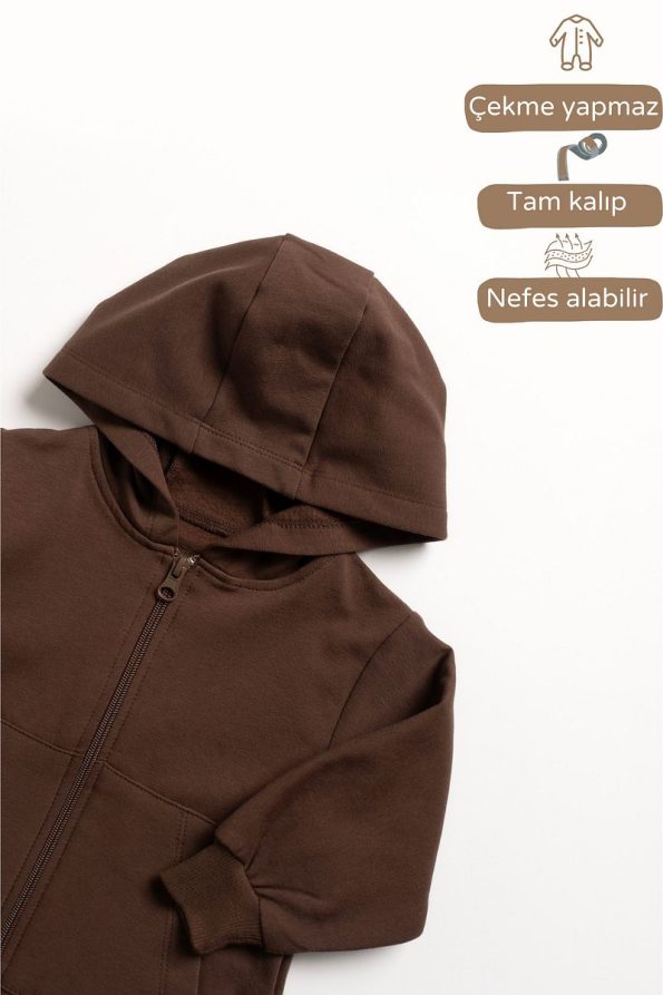 Vauva Unisex Baby Toddler Long Sleeve Seasonal Hooded Romper