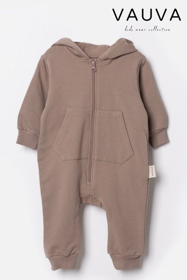 Vauva Unisex Baby Toddler Long Sleeve Seasonal Hooded Romper