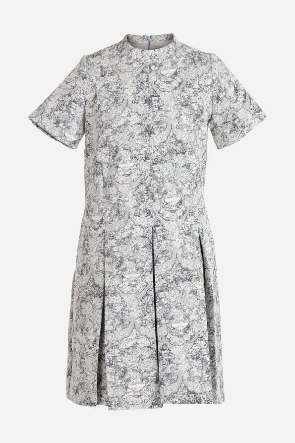 Augie Leauphant Floral Jacquard Dress