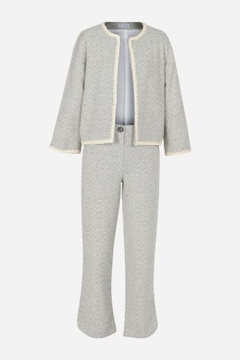 Augie Leauphant Mint Green Tweed Set
