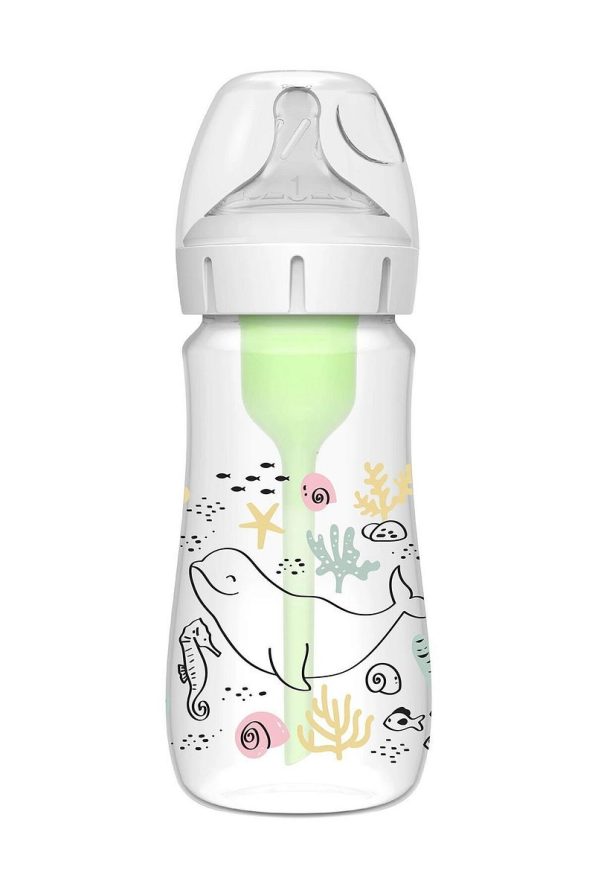 Dr. Brown's Wide Neck PP Anti-Colic Bottle 270ml for Girls