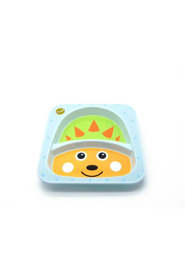 OOPS Hedgehog Two-Compartment Feeding Plate