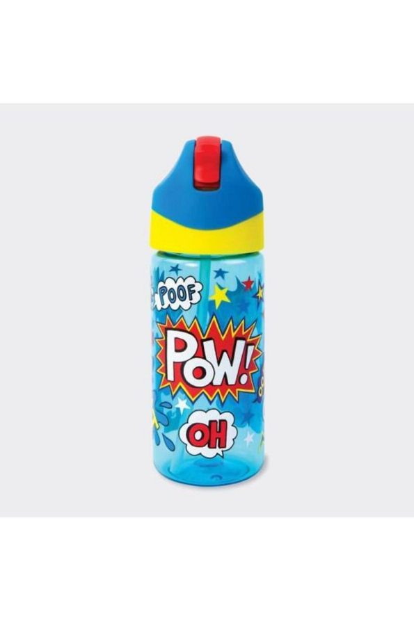 General Brands Straw Water Bottle - Super Hero