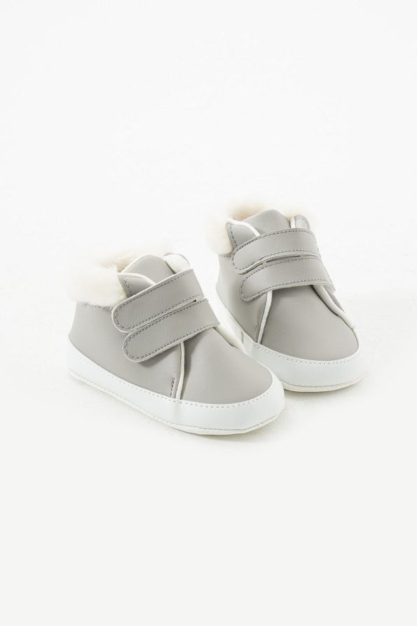 Yummy Kids Unisex Non-Slip Plush First Steps Booties