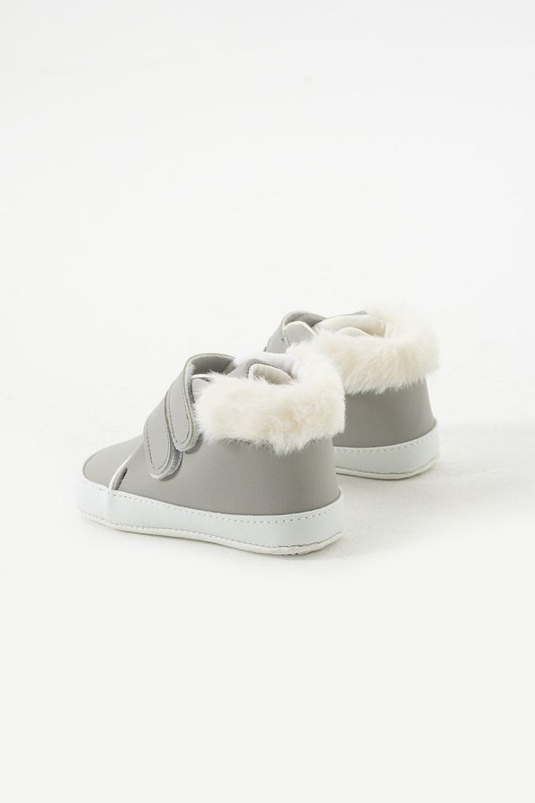 Yummy Kids Unisex Non-Slip Plush First Steps Booties
