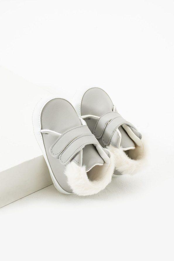 Yummy Kids Unisex Non-Slip Plush First Steps Booties